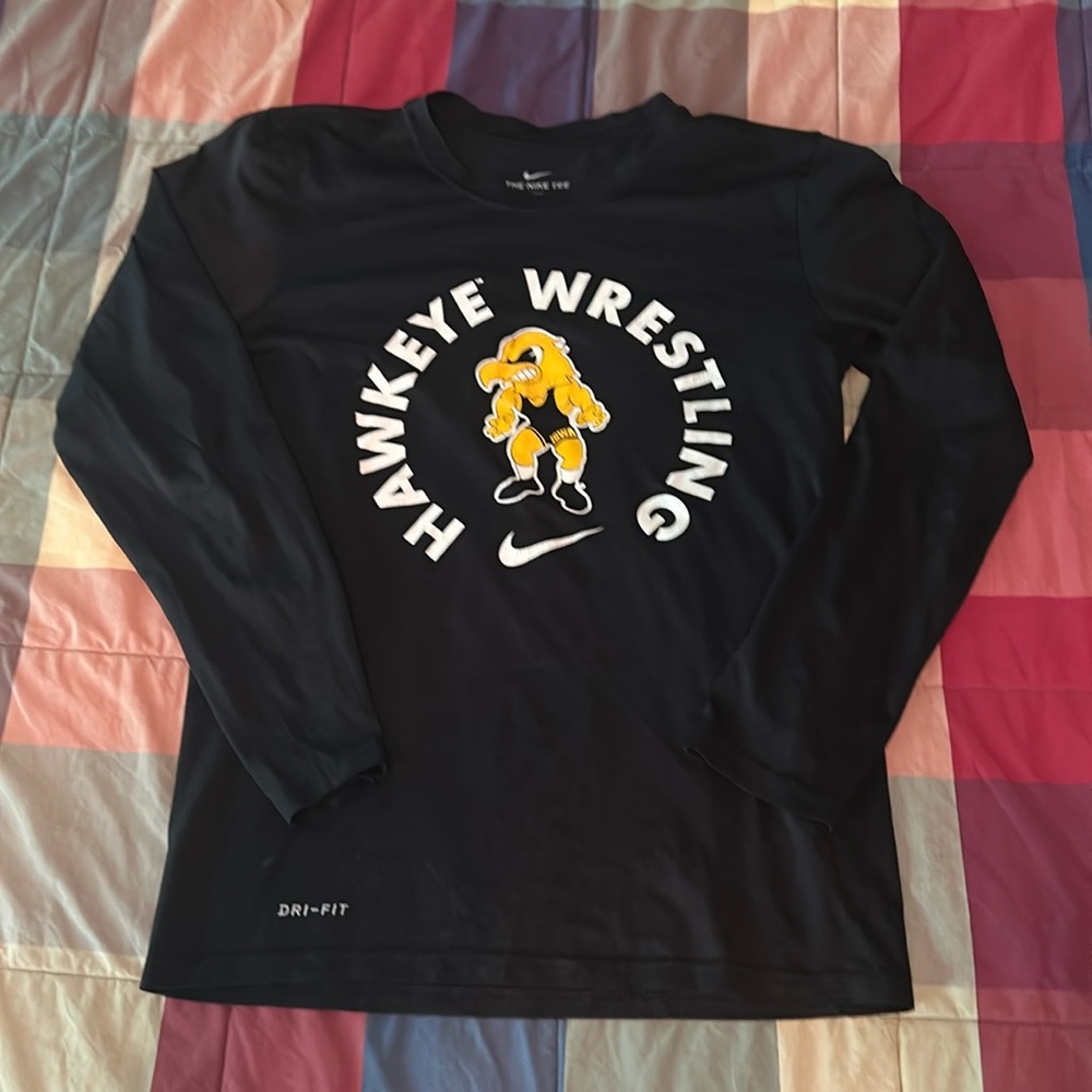 Nike Iowa Wrestling Long Sleeve